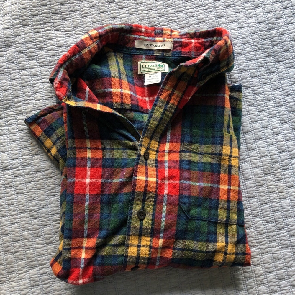 L.L. BEAN FLANNEL
